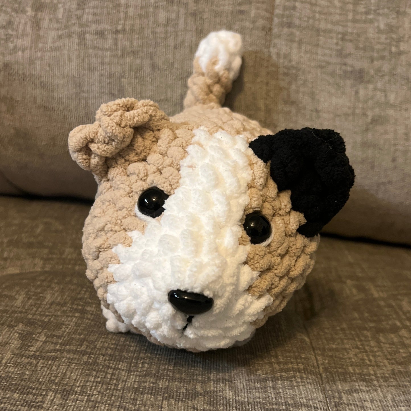 Loaf Dog | Handmade Plush Crochet Pup