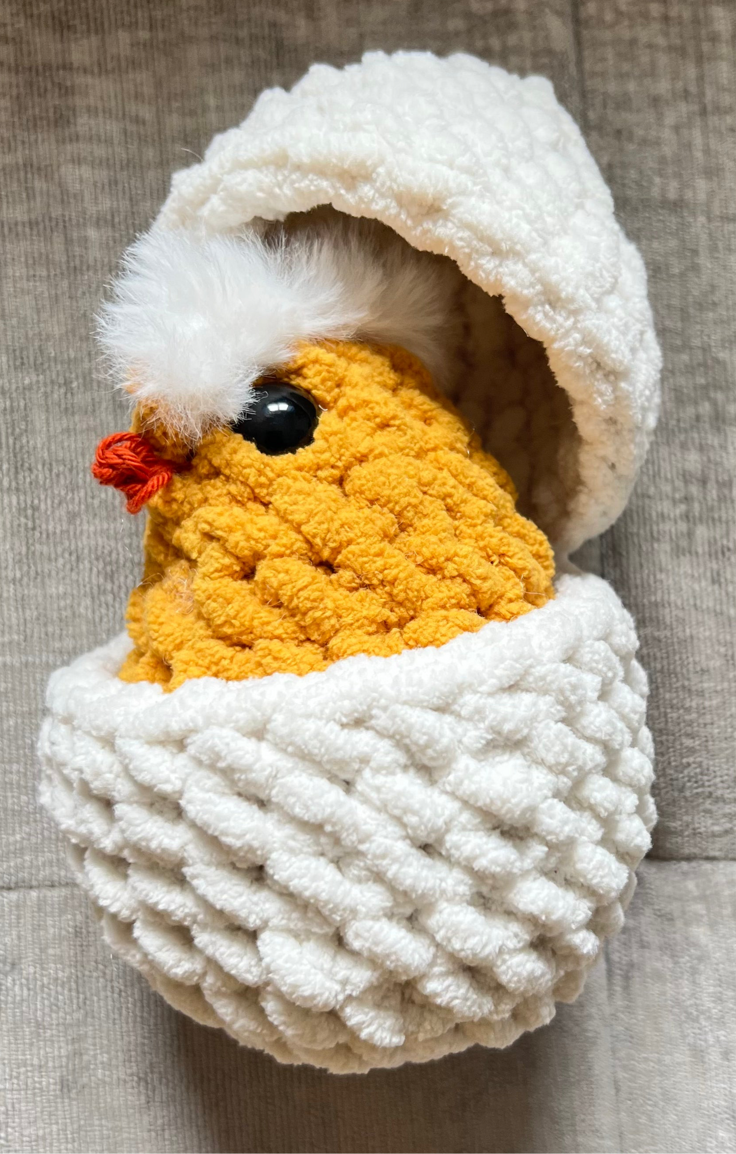 Hatching Chick Plushie | Adorable Easter & Farmhouse Decor