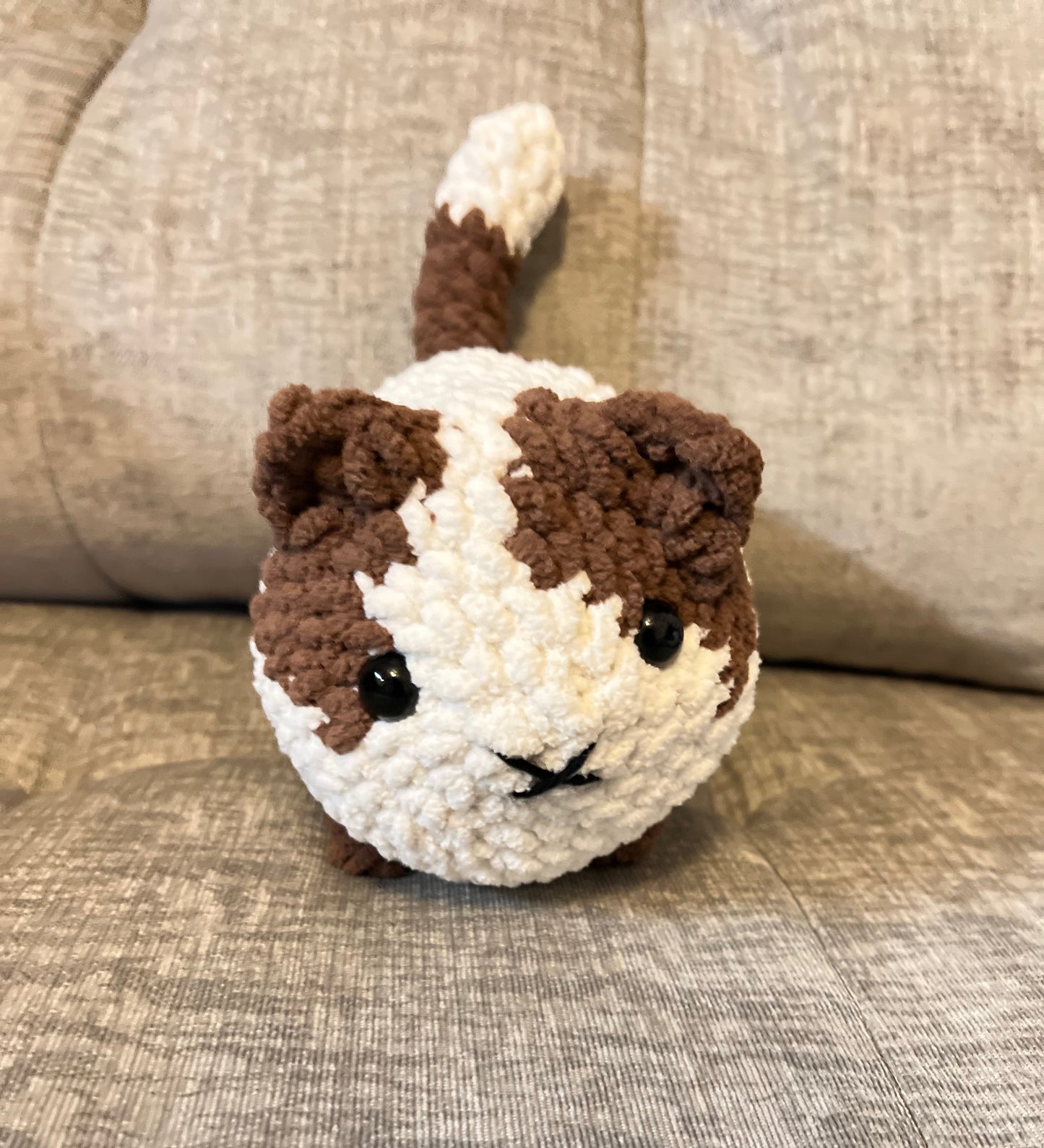 Loaf Cat | Handmade Chunky Chenille Plush Kitty
