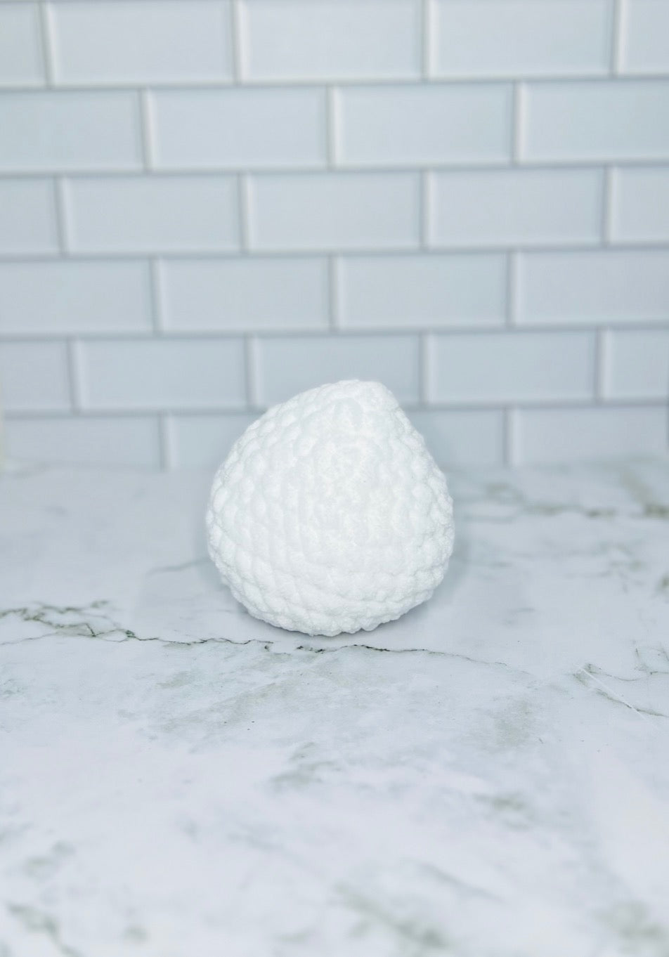 Crochet Dumpling Plushie | Squishy Weighted Chenille Dumpling | Handmade Stress Relief Toy | Cute Food Plushie | Sensory Comfort Gift
