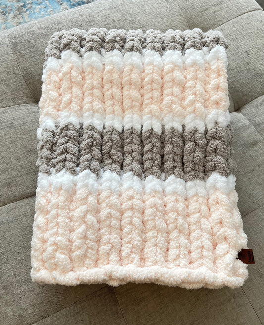 Chunky Baby Blanket/Playmat | Soft & Cozy Nursery Essential