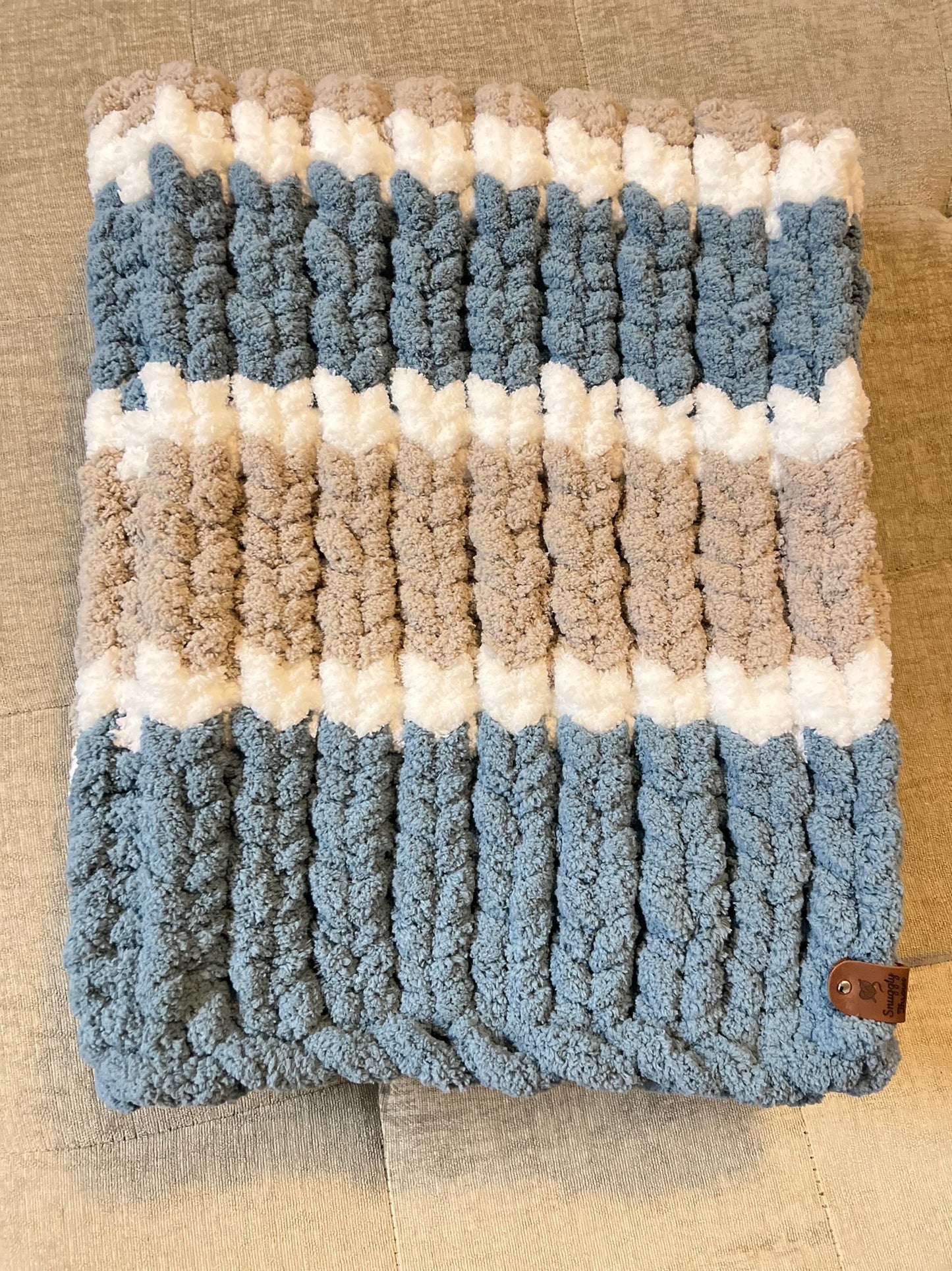 Chunky Baby Blanket/Playmat | Soft & Cozy Nursery Essential