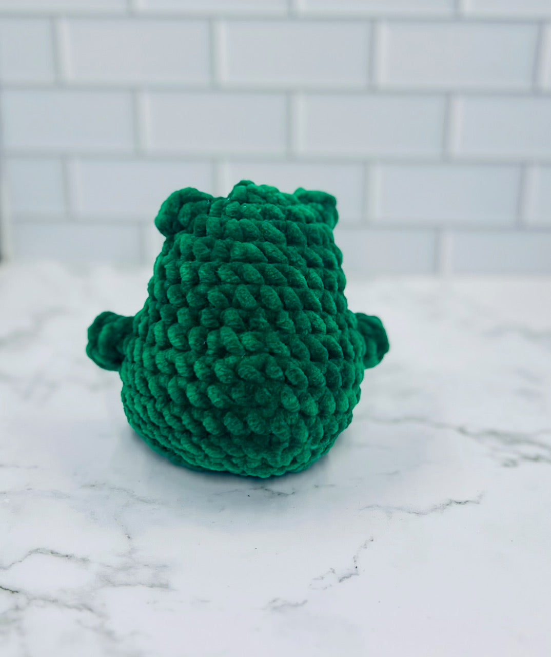 Chunky Crochet Frog Plushie | Soft & Cuddly Amigurumi Buddy