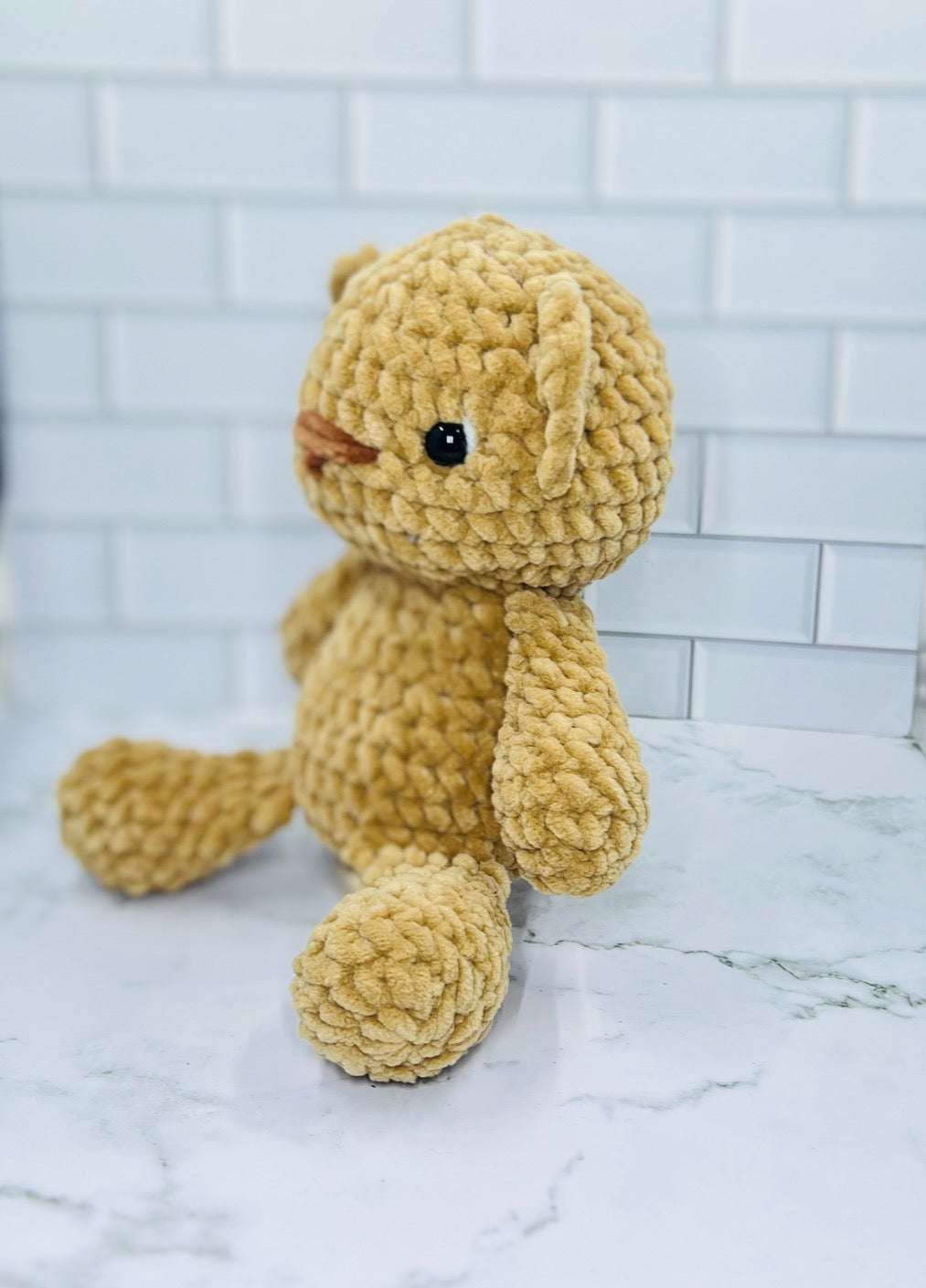 Crochet Bear with Floppy Legs