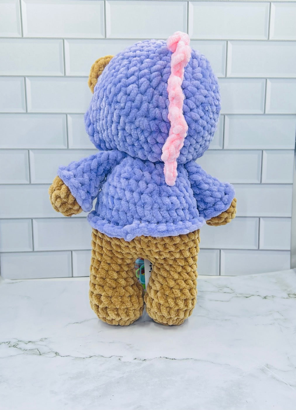 Crochet Hoodie Bear | Handmade Plush Bear with Themed Hoodies