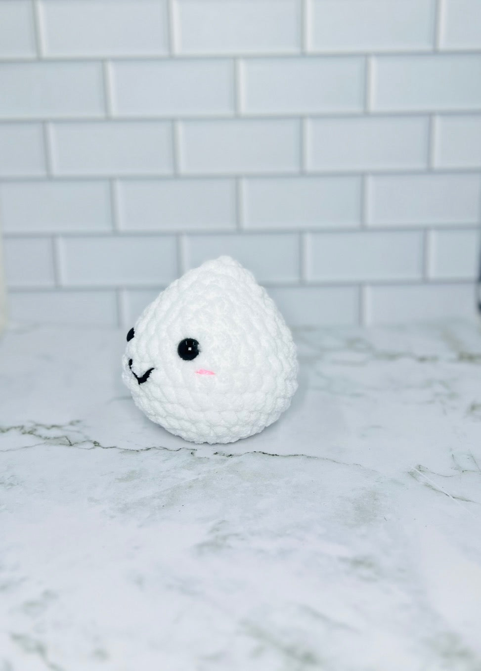 Crochet Dumpling Plushie | Squishy Weighted Chenille Dumpling | Handmade Stress Relief Toy | Cute Food Plushie | Sensory Comfort Gift