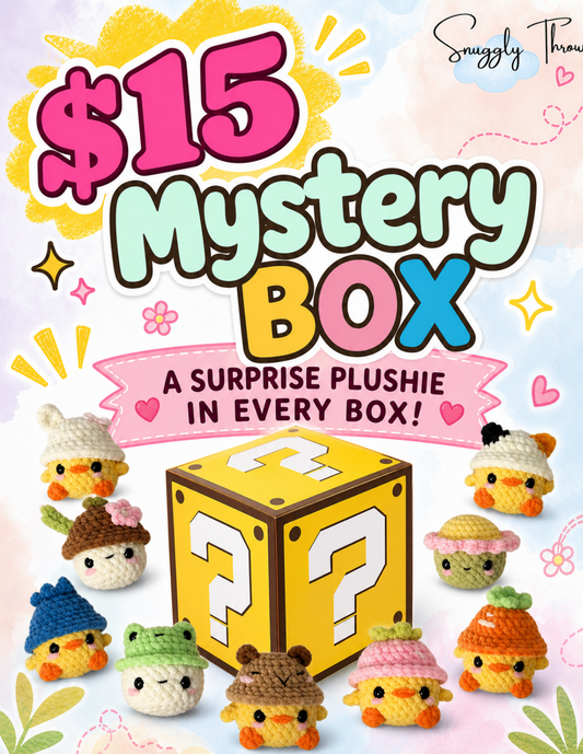 Crochet Plushie Mystery Box | Mini Handmade Amigurumi Surprise